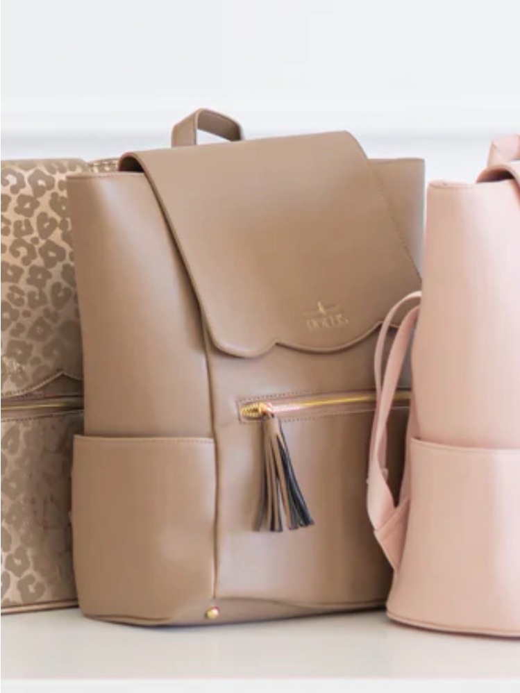 Nwt Hollis Mocha Frilly Full Size Backpack — image 2 of 8